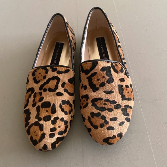 Steve Madden Leopard Loafers Size6.5 - Picture 3 of 6